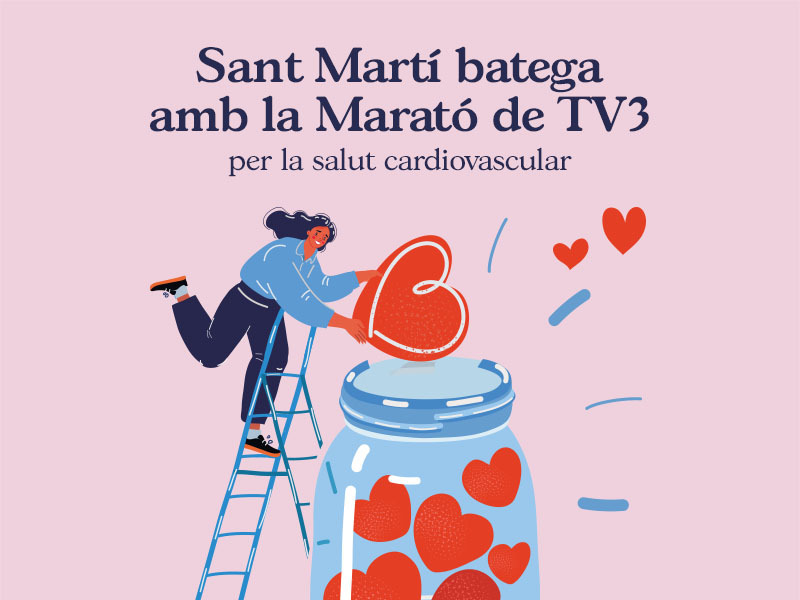Sant Martí late con la Marató. ¡Participa!
