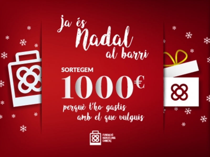 Ganador Sorteo de Navidad  Fundació Barcelona Comerç