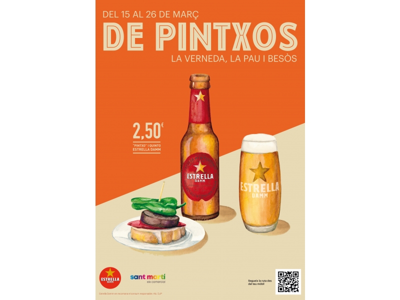 1ª Edición de la Ruta De PINTXOS - La Verneda, La Pau y Besòs