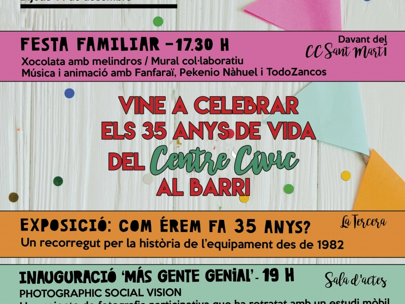 Fiesta 35 Aniversario Centro Civic Sant Martí (1)