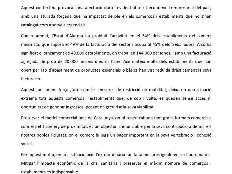 Manifest conjunt del Comerç Català (1)