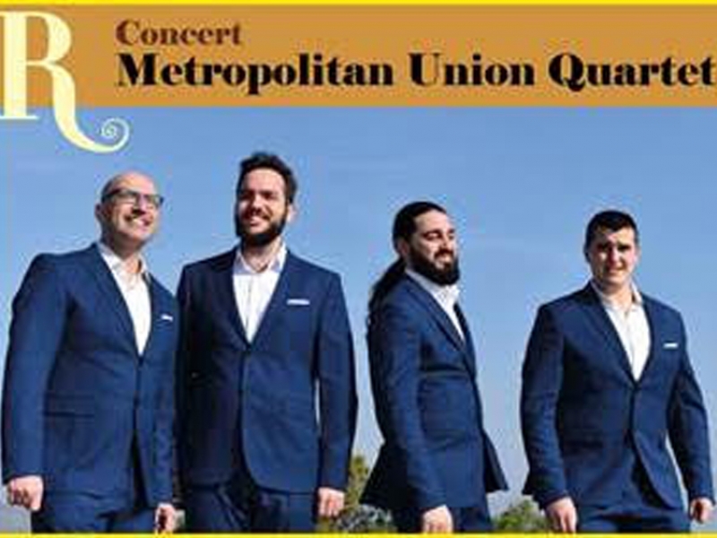 Cicle Resonare, concert: Metropolitan Union Quartet | Diumenge 11 d'abril a les 18.30 h., Auditori Sant Martí (1)