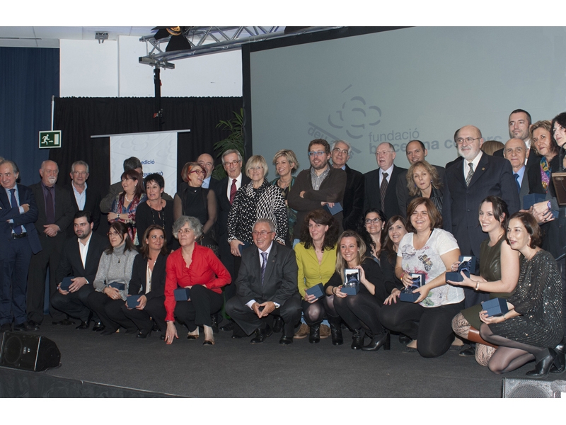 Els i les dinamitzadores dels eixos comercial Premi Fundació 2014