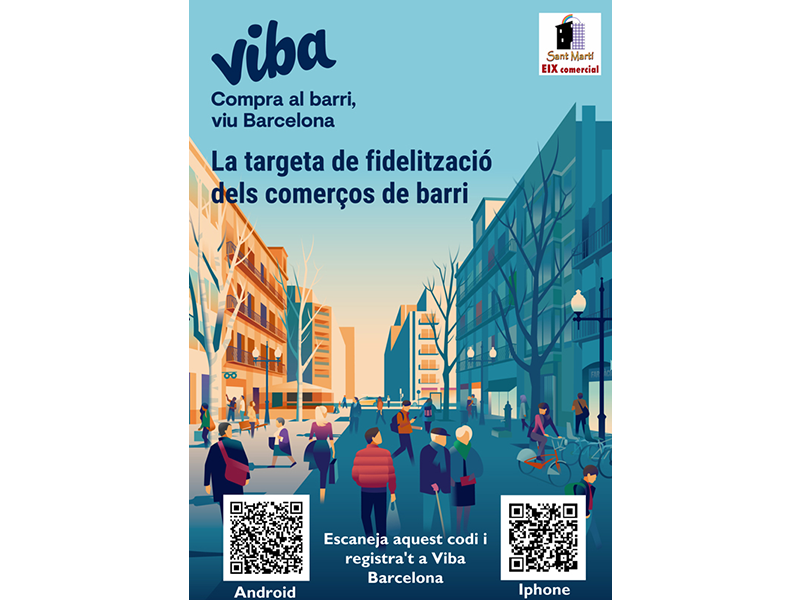 Viba Barcelona, la tarjeta de descuentos en el comercio de proximidad