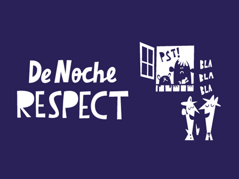 L'Ajuntament de Barcelona et recorda, 'De Nit RESPECT'