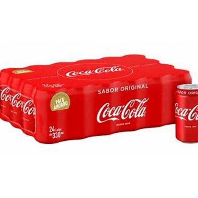 Coca Cola Pack x 24 latas