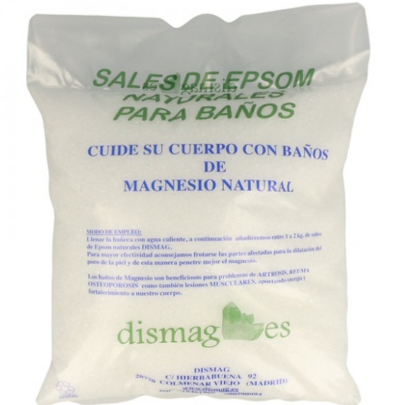 Sals d'Epsom naturals pel bany.